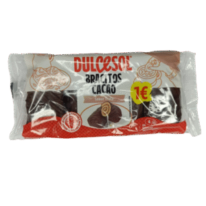 Bracitos de cacao relleno de trufa