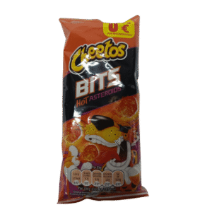 bits hot asteroids cheetos
